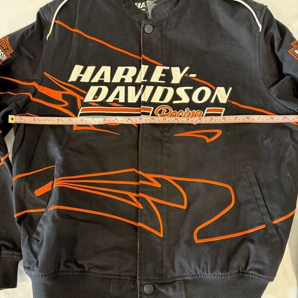 Harley-Davidson Racing Screamin' Eagle Performance Parts Bomber Jacket - Large - Picture 6 of 8
